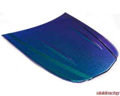 Vicrez Vinyl Car Wrap Film vzv10204 Gloss Chameleon Morph Blue Purple 5ft x 55ft - vzv10204-55
