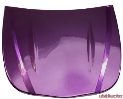 Vicrez Vinyl Car Wrap Film vzv10224 Glossy Electric Metallic Purple 5ft x 10ft - vzv10224-10