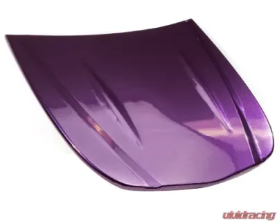 Vicrez Vinyl Car Wrap Film vzv10224 Glossy Electric Metallic Purple 5ft x 10ft - vzv10224-10