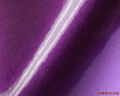 Vicrez Vinyl Car Wrap Film vzv10224 Glossy Electric Metallic Purple 5ft x 10ft - vzv10224-10