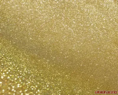 Vicrez Vinyl Car Wrap Film vzv10269 Glitter Gold 4ft x 1ft - vzv10269-1
