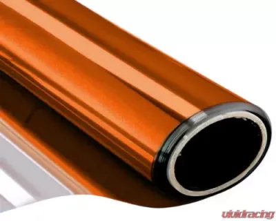 Vicrez 1ft x 14.5ft Vinyl Headlight/Taillight Tint Orange - vzv10489-5