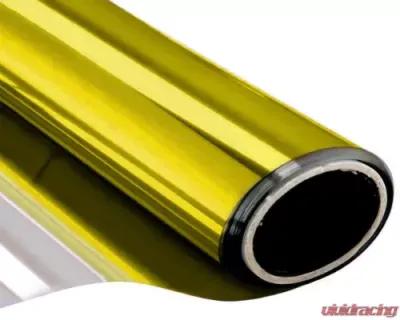Vicrez 1ft x 14.5ft Vinyl Headlight/Taillight Tint Yellow - vzv10490-5