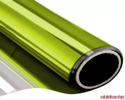Vicrez 1ft x 29ft Vinyl Headlight/Taillight Tint Fluorescent Yellow - vzv10491-6