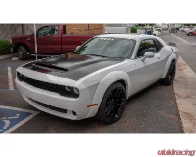 Vicrez Vent Replacement Scoop for Hood Demon Style Dodge Challenger 2008-2023 - vz102129v