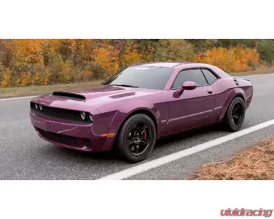 Vicrez Vent Replacement Scoop for Hood Demon Style Dodge Challenger 2008-2023 - vz102129v
