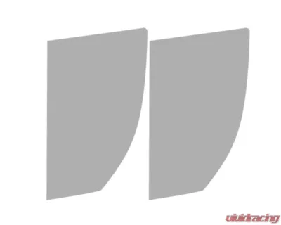 Vicrez Window Tint Pre-Cut Front Roll ups Stacked Driver Side vwt10298 50% - Light Toyota Tundra D-Cab 2007-2021 - vwt10298L