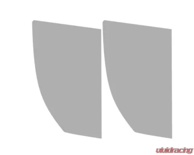 Vicrez Window Tint Pre-Cut Front Roll ups Stacked Passenger Side vwt10299 25% - Medium Toyota Tundra D-Cab 2007-2021 - vwt10299M