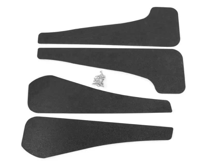 Vicrez Mud Flaps Front and Rear vz102834 Textured Black Acura MDX 2022-2024 - vz102834