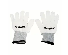 Vicrez Vinyl Wrapping White Gloves
