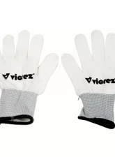 Vicrez Vinyl Wrapping White Gloves                                     - vzt127 - Image 3