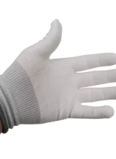 Vicrez Vinyl Wrapping White Gloves                                     - vzt127 - Image 2