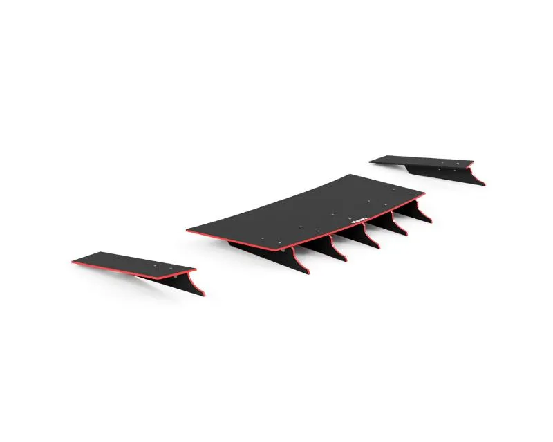 Vicrez Zonari VR5 Rear Diffuser Dry Carbon Fiber (Vinyl) BMW 3-Series 2019-2024 - vz103883-DC