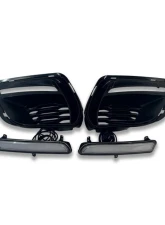 Vicrez Widebody Fog Lamp Cover w/ LED Light                                     - vz101949 - Image 3