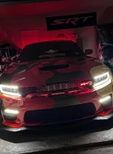 Vicrez Widebody Fog Lamp Cover w/ LED Light                                     - vz101949 - Image 3