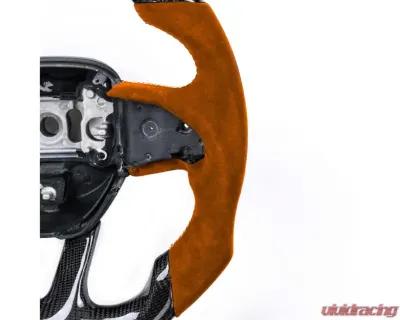 Vicrez Carbon Fiber M Performance Steering Wheel + LED BMW M2 F87/M3 F80 /M4 F82 F83/M5 F10/2 3 4 Series X5/X6 1936-2025 - vz102111