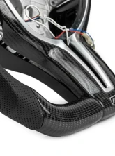 Vicrez Carbon Fiber M Performance Steering Wheel + LED BMW M2 F87/M3 F80 /M4 F82 F83/M5 F10/2 3 4 Series X5/X6 1936-2025                                     - vz102111 - Image 3