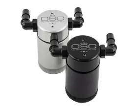 J&L 3.0 Black Anodized Oil Separator (Passenger Side) Ford Mustang 2011-2022