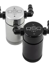 J&L Passenger Side Oil Separator 3.0 - Clear Anodized Ford Mustang GT/Bullitt/Saleen 2005-2010                                     - 3013P-C - Image 3