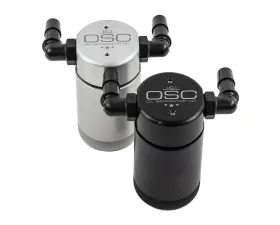 J&L Passenger Side Oil Separator 3.0 - Black Anodized Ford Mustang V6 2011-2017