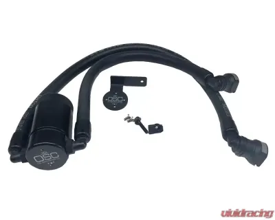 J&L Driver Side Oil Separator 3.0- Black Anodized Ford F-150 5.0L 2011-2017 | Ford F-150 6.2L 2011-2014 - 3016D-B