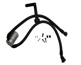 J&L Passenger Side Oil Separator 3.0 Clear Anodized Ford 2.7L | 3.5L | 5.0L 2011-2022