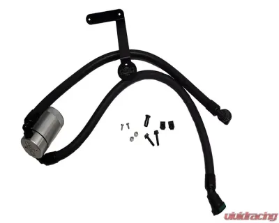 J&L Passenger Side Oil Separator 3.0 Clear Anodized Ford 2.7L | 3.5L | 5.0L 2011-2022 - 3016P-C