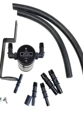 J&L Passenger Side Oil Separator 3.0 - Black Anodized Ford Mustang GT 1999-2004                                     - 3019P-B - Image 2
