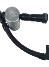 J&L 3.0 Clear Anodized Oil Separator (Passenger Side) Ford Mustang GT (w/Roush/VMP S/C) 2011-2022                                     - 3020P-C - Image 2