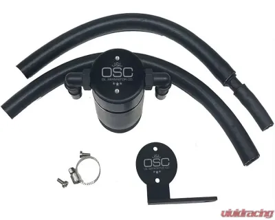 J&L Front Oil Separator 3.0 - Black Anodized Ford Focus ST 2013-2018 - 3021F-B