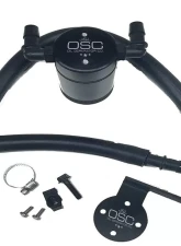 J&L Rear Oil Separator 3.0 - Clear Anodized Ford Focus ST 2013-2014                                     - 3021R-C - Image 2