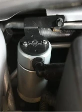 J&L Rear Oil Separator 3.0 - Clear Anodized Ford Focus ST 2013-2014                                     - 3021R-C - Image 3