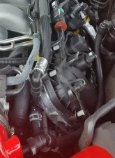 J&L 3.0 Black Anodized Oil Separator (Driver Side) Ford Mustang GT | Mach I 2018-2022                                     - 3024D-B - Image 2
