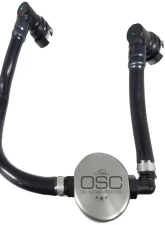 J&L 3.0 Clear Anodized Oil Separator (Passenger Side) Ford Mustang GT | Mach I 2018-2022                                     - 3024P-C - Image 3