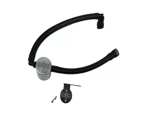 J&L Passenger Side Oil Separator 3.0 - Black Anodized Ford Transit 150/250/350 3.5L EcoBoost 2015-2022