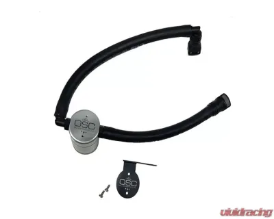 J&L Passenger Side Oil Separator 3.0 - Black Anodized Ford Transit 150/250/350 3.5L EcoBoost 2015-2022 - 3025P-B