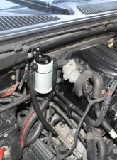 J&L Passenger Side Oil Separator 3.0 - Black Anodized Ford Lightning 1999-2004                                     - 3027P-B - Image 3