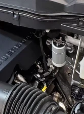 J&L Passenger Side Oil Separator 3.0 - Clear Anodized Ford F-150 3.5L 2021-2022                                     - 3028P-C - Image 3