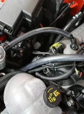 J&L 3.0 Clear Anodized Oil Separator (Passenger Side) Ford Mustang GT | GT350 2015-2022                                     - 3030P-C - Image 3