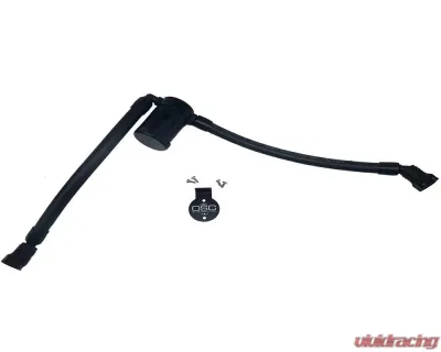 J&L 5.4L Driver Side Oil Separator 3.0 - Black Anodized Ford F-150  2005-2010 - 3033D-B