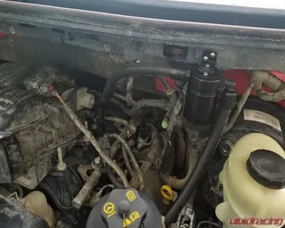 J&L 5.4L Driver Side Oil Separator 3.0 - Black Anodized Ford F-150  2005-2010 - 3033D-B