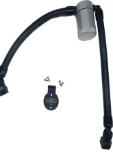 J&L 5.4L Driver Side Oil Separator 3.0 - Clear Anodized Ford F-150 2005-2010                                     - 3033D-C - Image 2