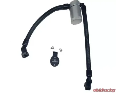 J&L 5.4L Driver Side Oil Separator 3.0 - Clear Anodized Ford F-150 2005-2010 - 3033D-C