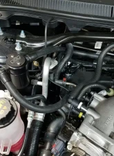 J&L Passenger Side Oil Separator 3.0 - Black Anodized Ford Flex EcoBoost V6 2010-2019                                     - 3035P-B - Image 3