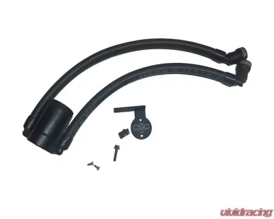 J&L Passenger Side Oil Separator 3.0 - Black Anodized Ford F-150 | Ford F-150 Raptor 6.2L 2011-2014 - 3036P-B