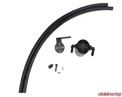 J&L Passenger Side Oil Separator 3.0 - Black Anodized Ford Escape 2.0 EcoBoost 2.0 2013-2018 - 3038P-B