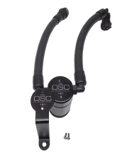 J&L Passenger Side Oil Separator 3.0 (Remote Mount) - Black Anodized Ford Mustang GT500 2007-2014                                     - 3040P-B - Image 2