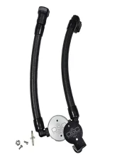 J&L Passenger Side Oil Separator 3.0 (Remote Mount) - Clear Anodized 2007-2014 Ford Mustang GT500                                     - 3040P-C - Image 2