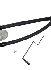 J&L Passenger Side Oil Separator 3.0 - Clear Anodized Ford Bronco 1.5L EcoBoost 2021-2025                                     - 3043P-C - Image 2