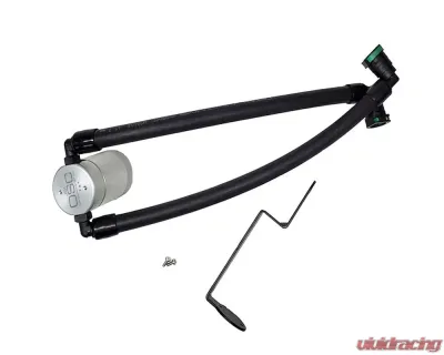 J&L Passenger Side Oil Separator 3.0 - Clear Anodized Ford Bronco 1.5L EcoBoost 2021-2025 - 3043P-C
